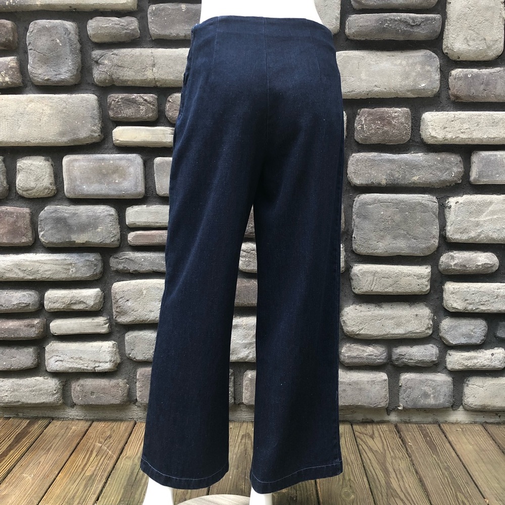 ⭐️HP🧜‍♀️Culotte Jeans NWT Skies Are Blue sz S - Picture 5 of 7